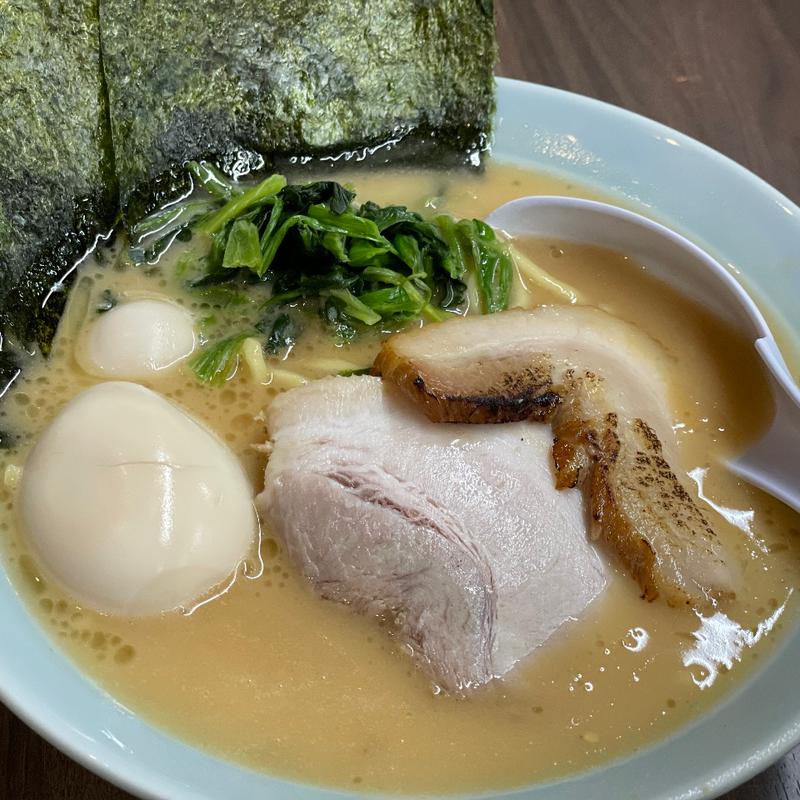 魂心らーめん(味噌)(横浜家系ラーメン 中央林間 魂心家)