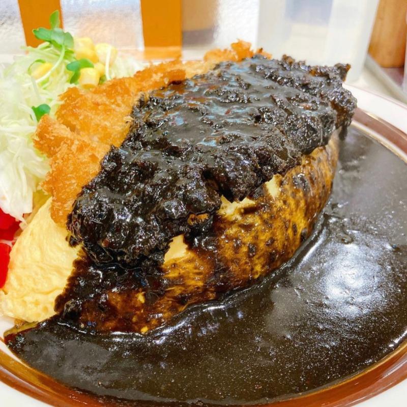 オムカツカレー(キッチンABC 西池袋店)