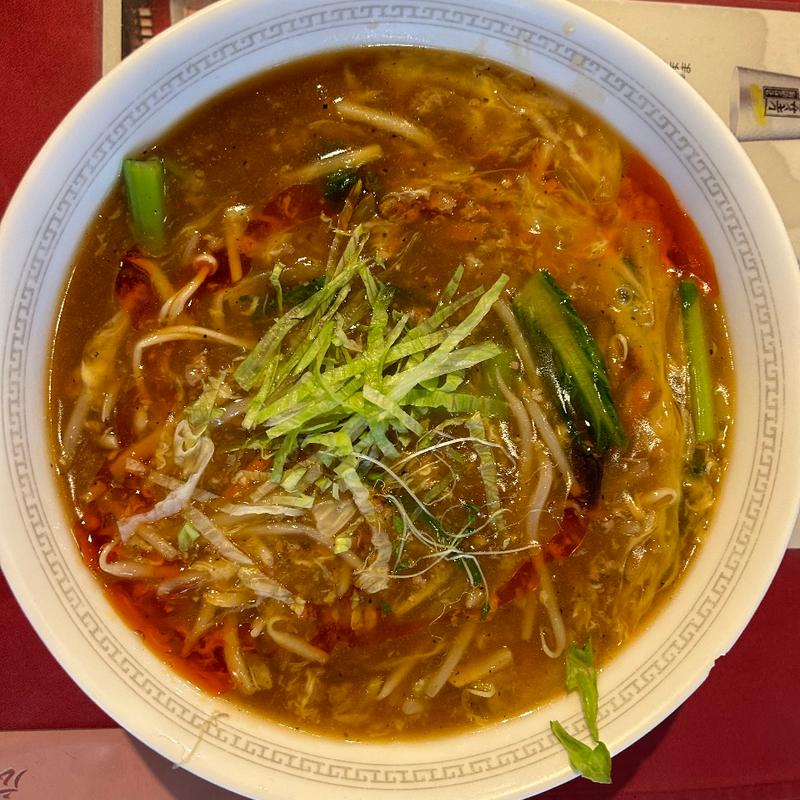 スーラータンメン(広東飯店　美香園 （びこうえん）)