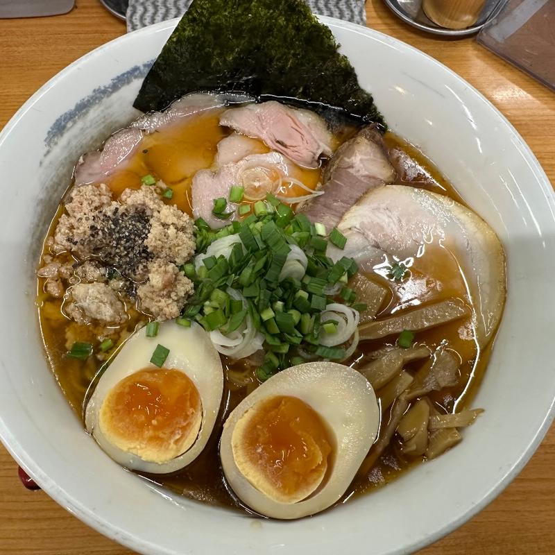 限定オマール海老らーめん(中華そば 半ざわ)