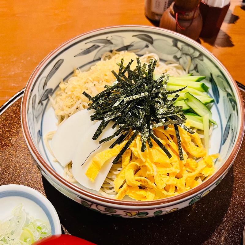 冷したぬき（4月〜9月）(そば香露庵)