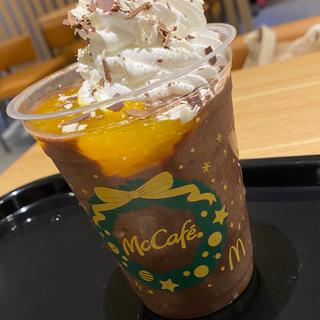 ショコラオレンジフラッペ(マクドナルド 六本松駅前店)