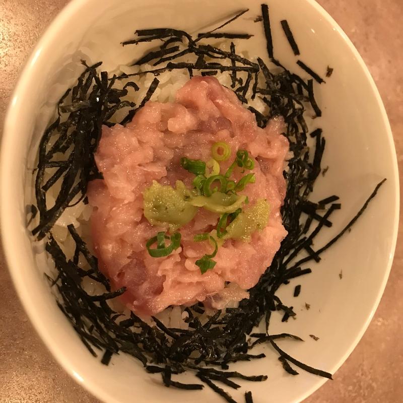 ミニねぎトロ丼(ガスト 三河田原店 )