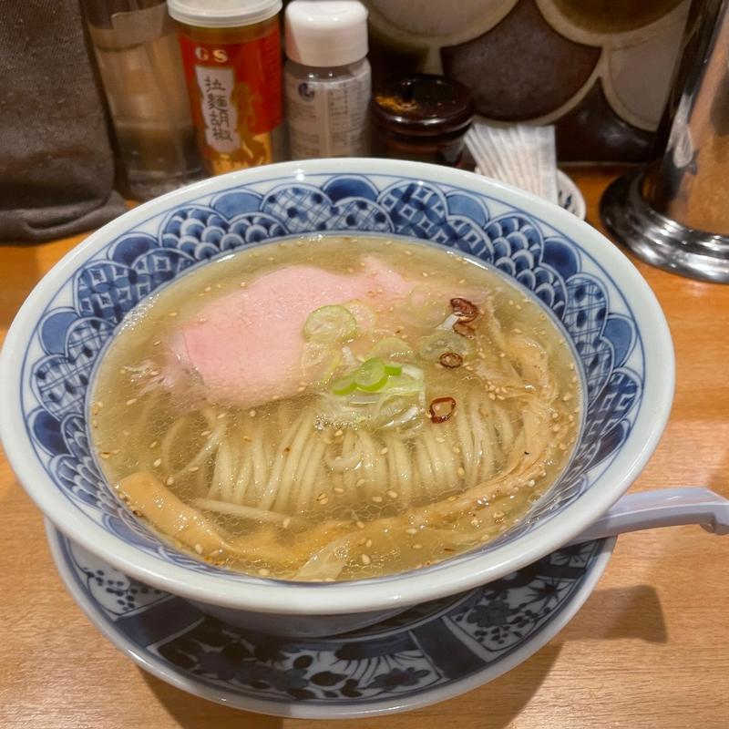塩そば(中華蕎麦 時雨 これっとまーれ店)