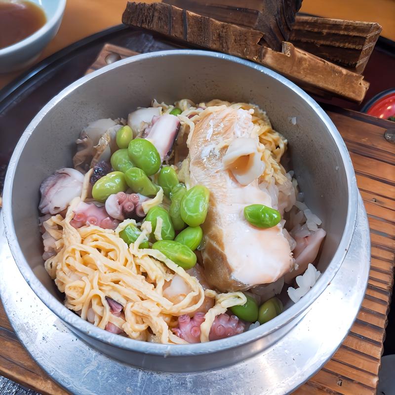 地だこの釜飯(むつ五郎 )