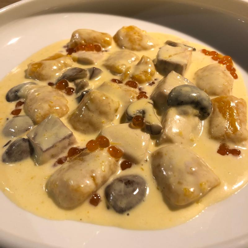 秋鮭と南瓜のニョッキ(lumielune(ルミエルネ))