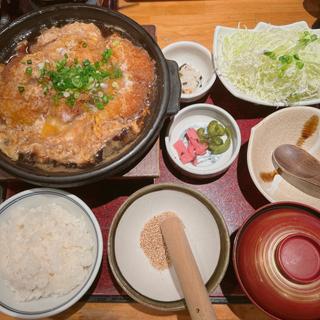 【国産ヒレ】かつ鍋定食
