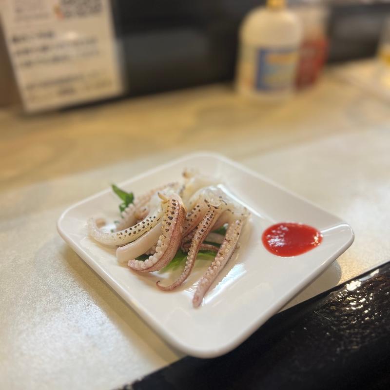 ゲソ塩焼き (寿し圭)