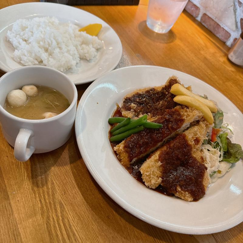 トンカツ定食(ジャッロ フェリーチェ （Giallo Felice）)