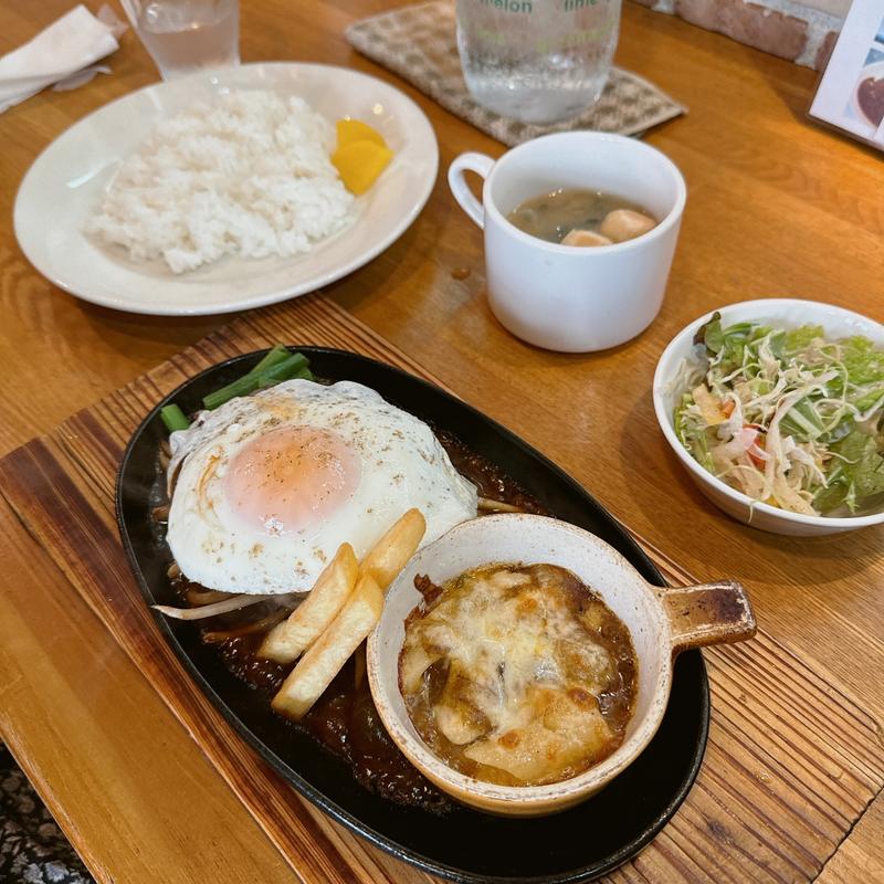 ハンバーグ定食(ジャッロ フェリーチェ （Giallo Felice）)