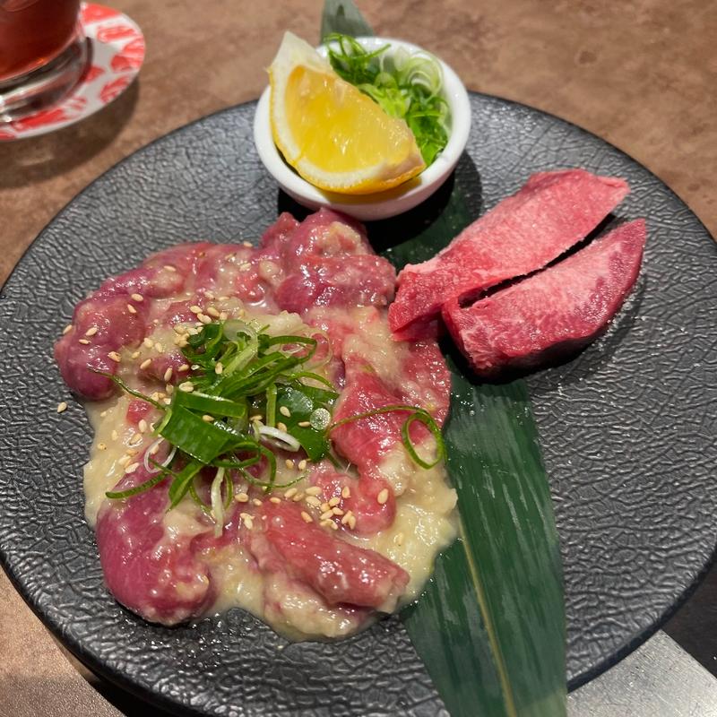 牛タン2種盛り(焼肉 市場小路 木屋町店)