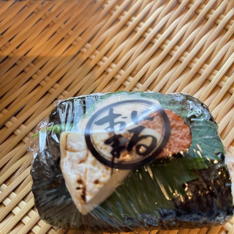 炙りたらことカマンベール(ごちそう焼むすび おにまる 京都四条河原町店)