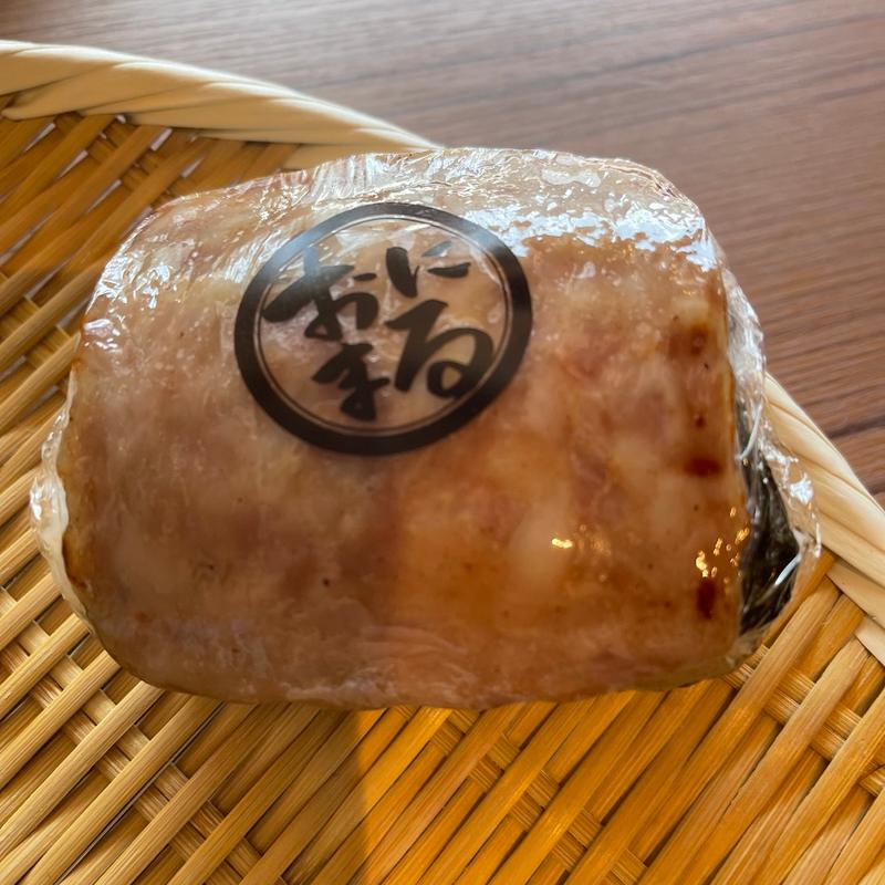 炙りポーク玉子(ごちそう焼むすび おにまる 京都四条河原町店)