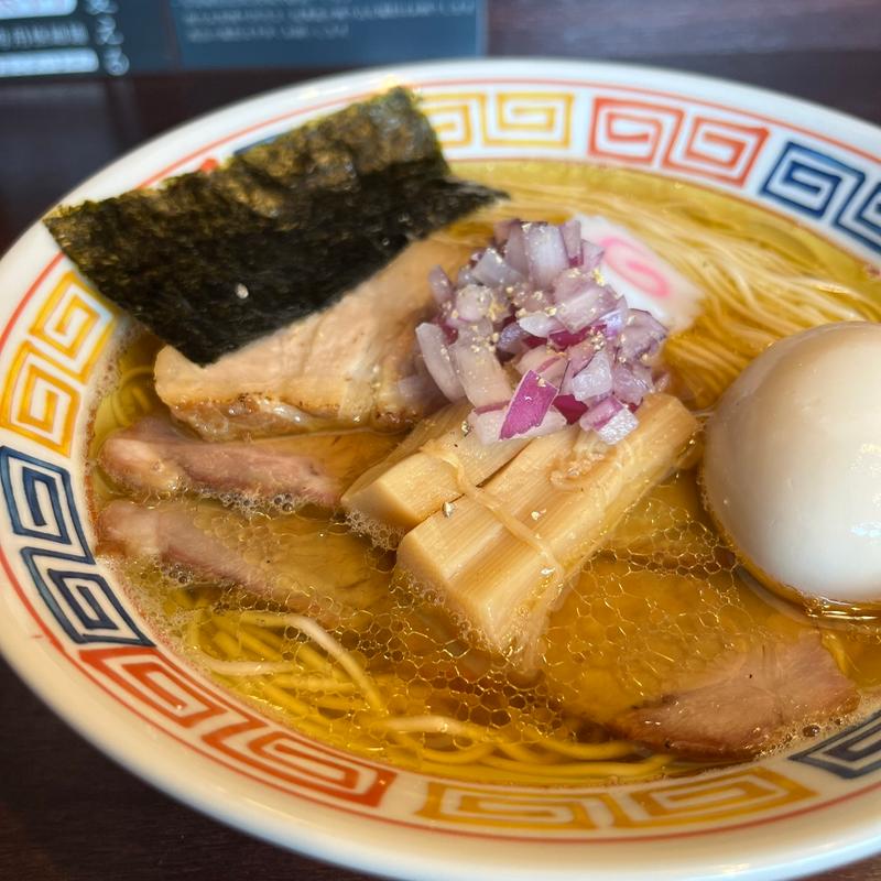 淡麗煮干しそば(限定)(麺乃はる)