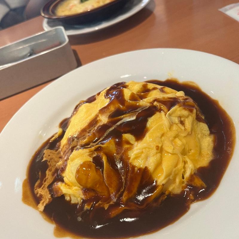 とろ～り卵とチーズのオムライス(デニーズ掛川店)