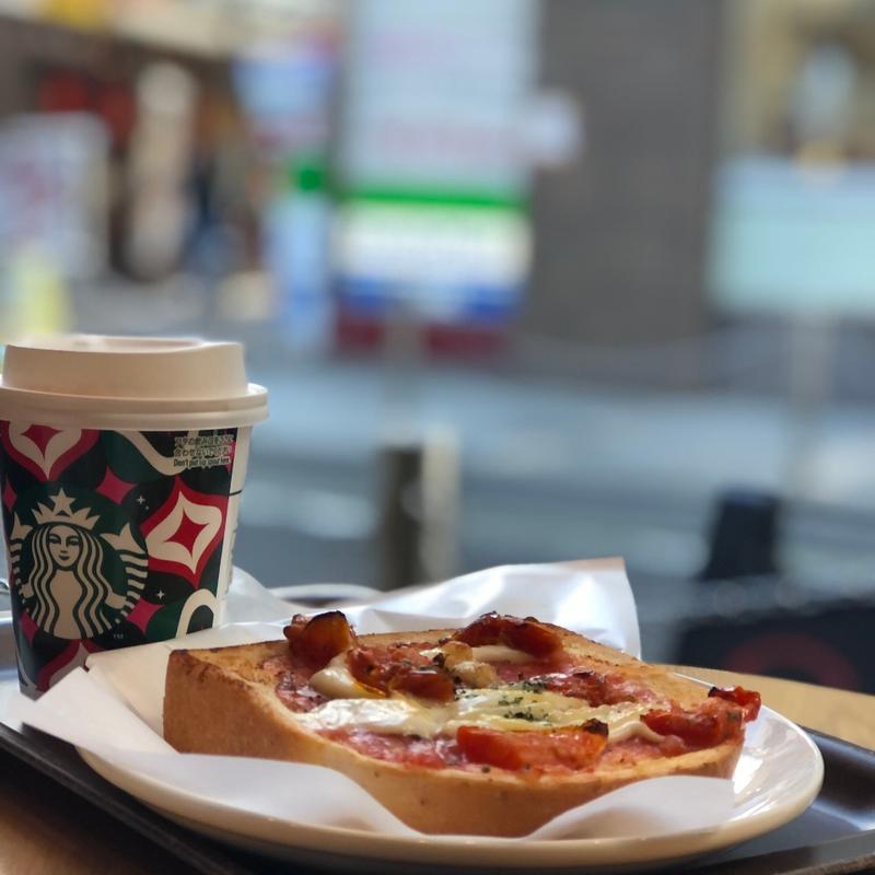 朝ご飯(スターバックスコーヒー 学芸大駅前店)