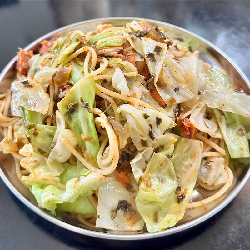 高菜ツナパスタ(ベルクス 東墨田店)