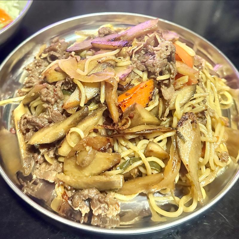 牛肉焼きそば(オーケー 八千代緑が丘店)