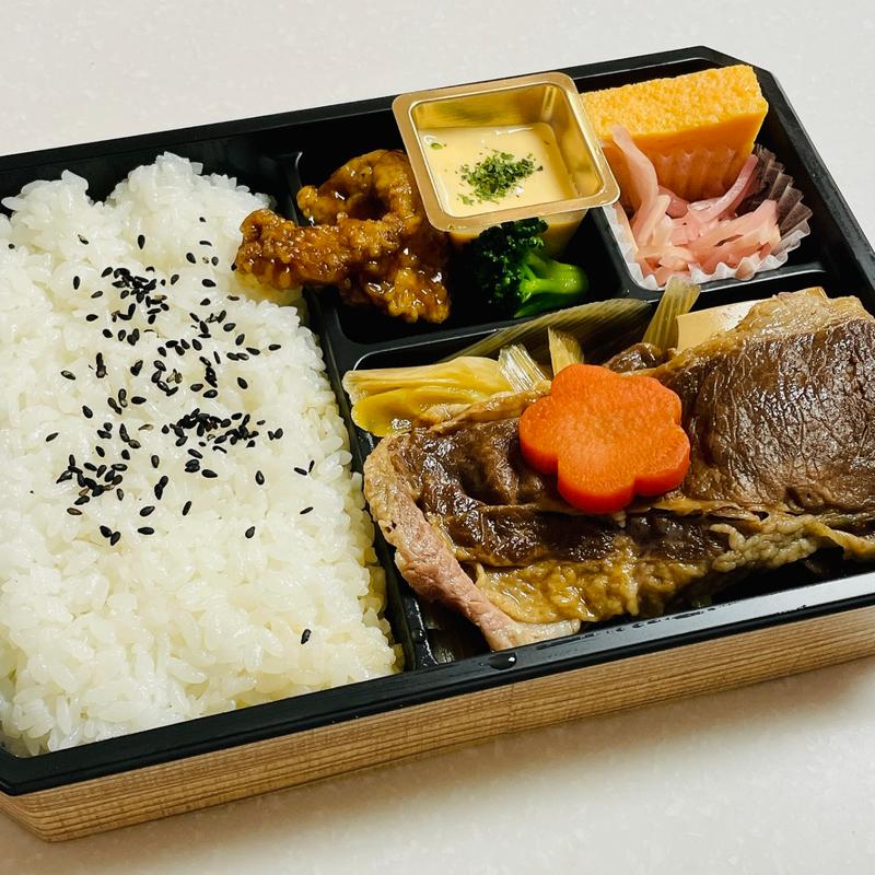 北海道産星空の黒牛　とろける牛すき弁当(塚田農場OBENTO＆DELI 京葉ストリート店)