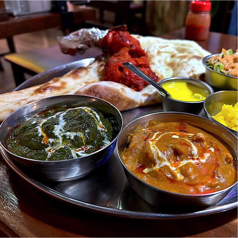 タンドリーチキンセット(インディアンレストラン TAJ-2)