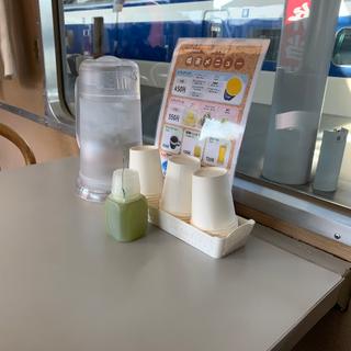 懐かしいお茶(京都鉄道博物館 食堂車 )