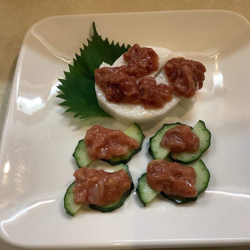 塩辛食べ比べ(寿し圭)