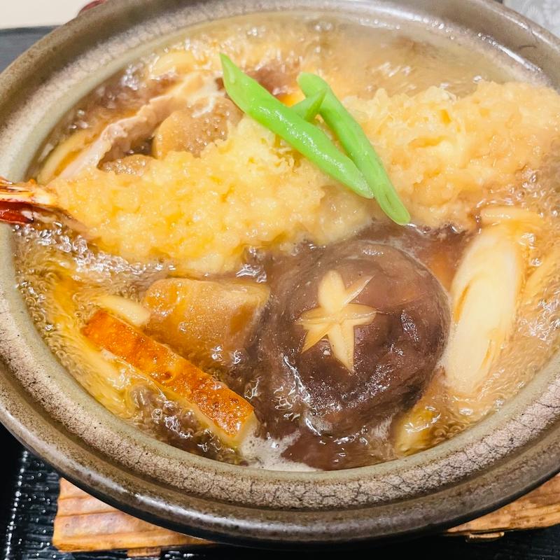 鍋焼きうどん(安曇野)