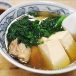 鳥豆腐定食