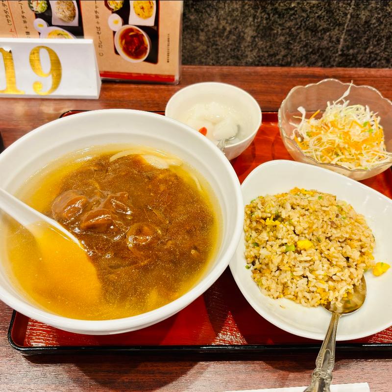 カレー麺セット(保昌　コレットマーレ店)