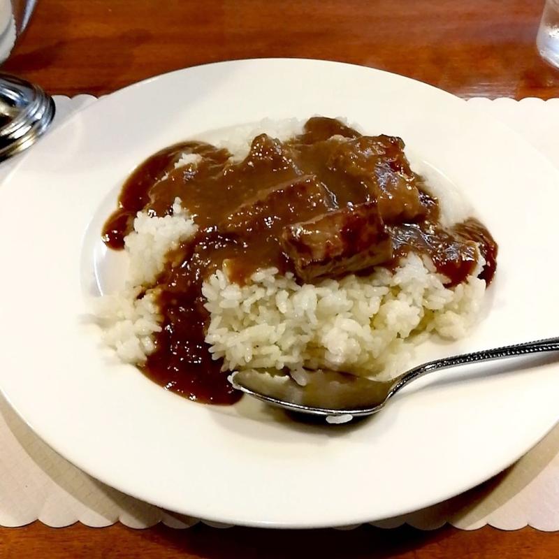 ステーキカレー(ボビノ )