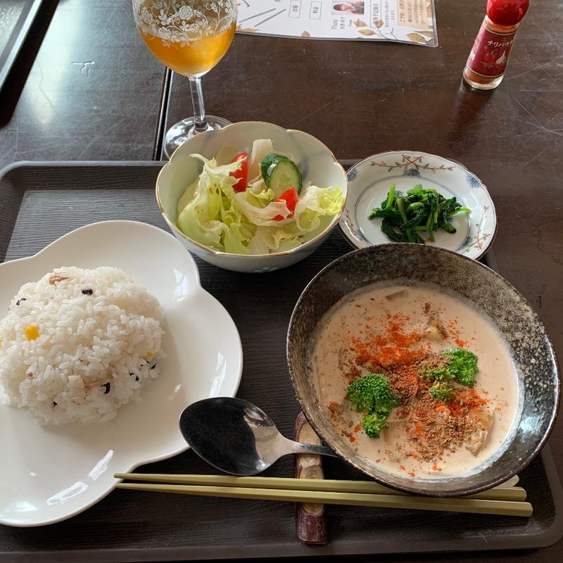 ホワイトカレー(柿の木カフェ パーシモン )