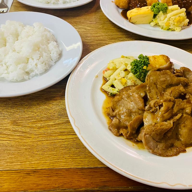 しょうが焼き定食(レストラン北欧)