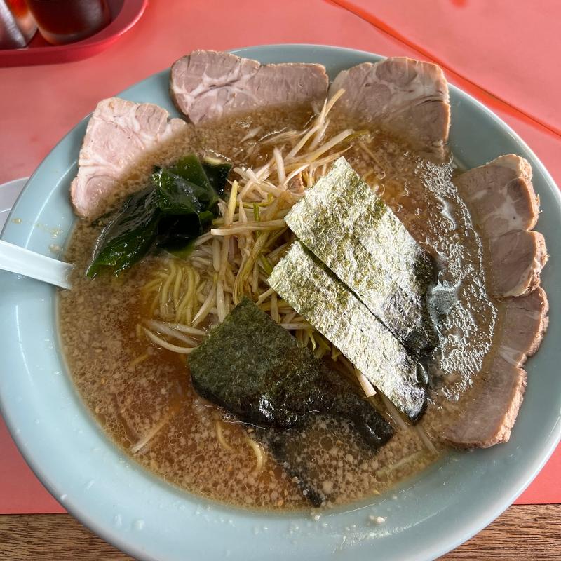 ネギ味噌チャーシューメン中盛(ラーメンショップ串崎南)