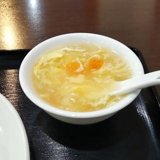 チャーハンスープ(四川料理 海峰 麻婆豆腐)
