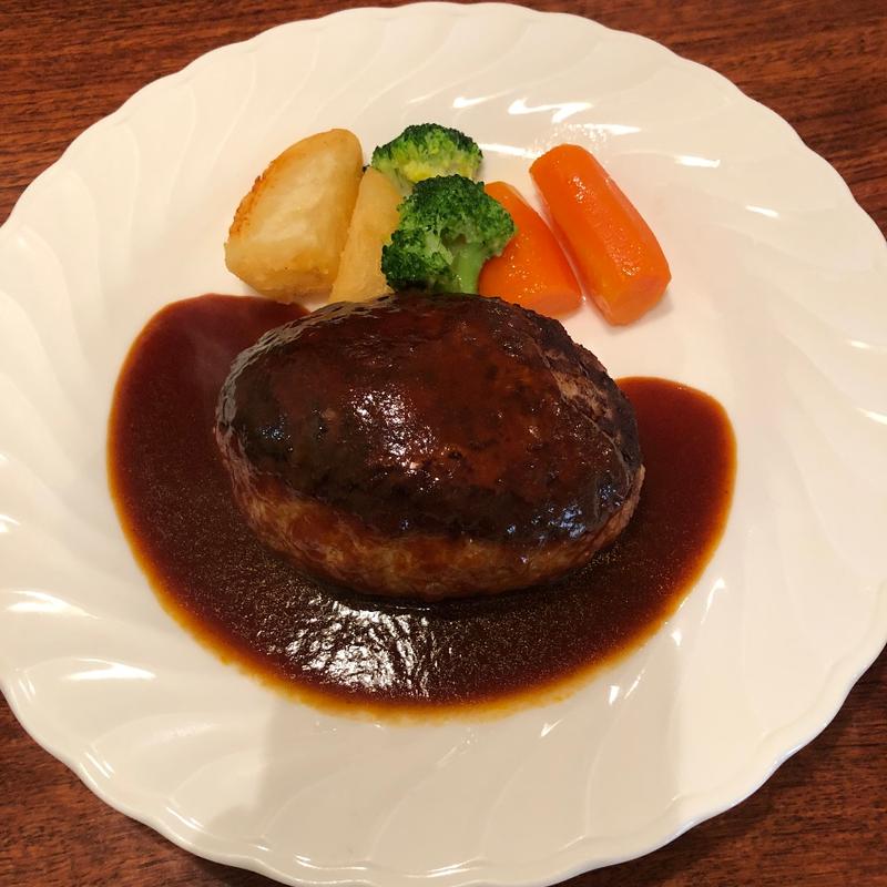 ハンバーグステーキ(ゆり 浅間台本店)