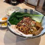 スパイス担担まぜそば 〆ご飯付き