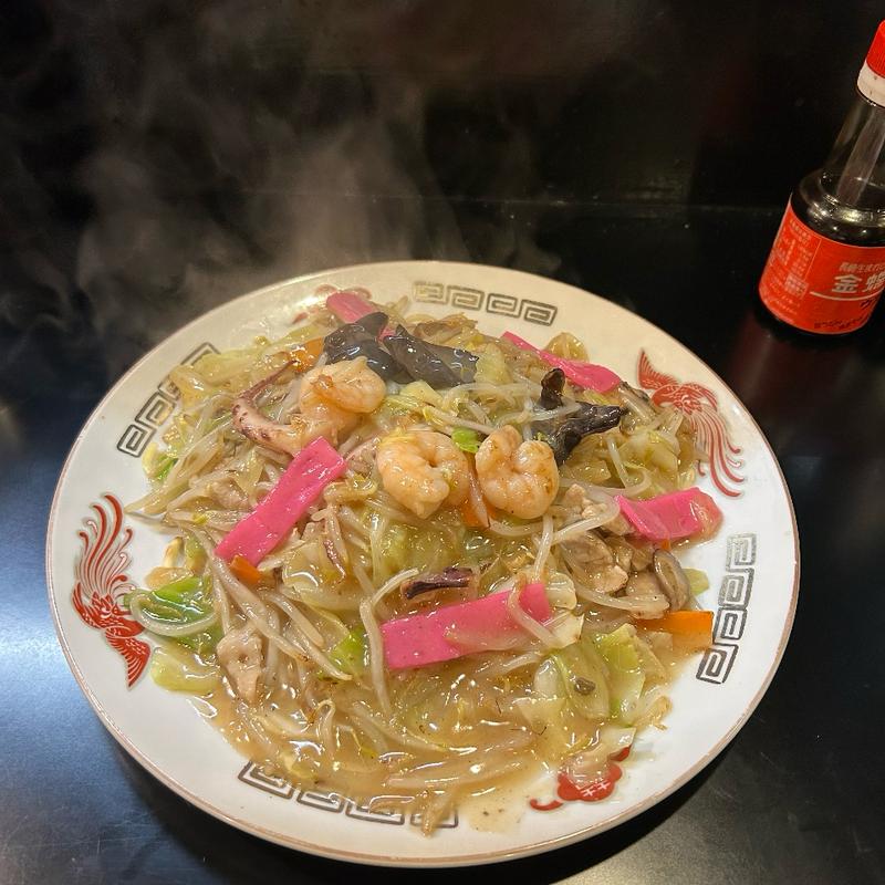皿うどん太麺(長崎街道)