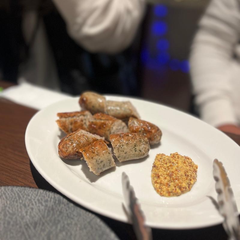 窯焼きソーセージ(薪窯ピザとワイン SUONARE)