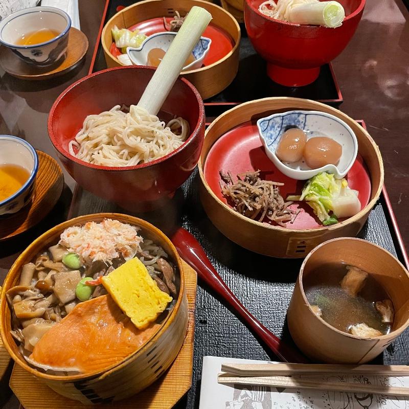 会津セット(割烹・会津料理 田季野)