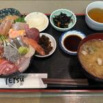 極上海鮮丼スペシャル(美味研鑽 TETSU)