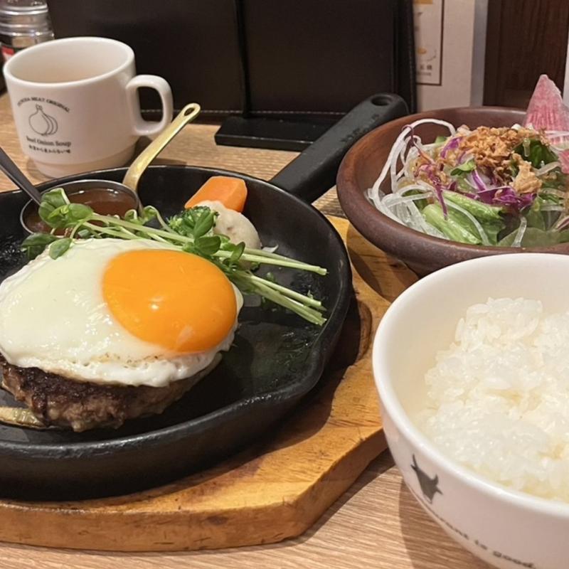 デミグラスハンバーグ(津の田ミート  LODGE)