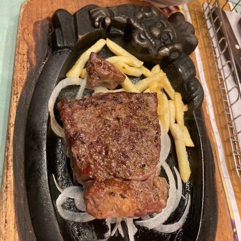 炭焼き極選リブロースステーキ(ステーキハウス ブロンコビリー多摩ニュータウン通り店)