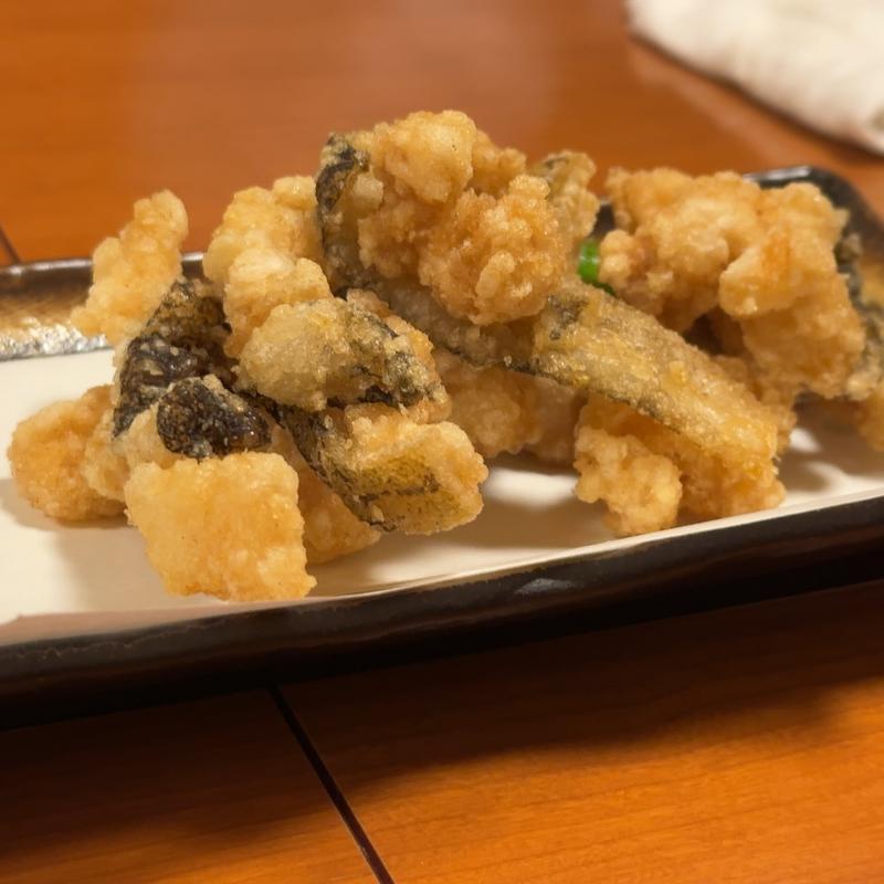 ウツボの天ぷら(久すのせ （くすのせ）)