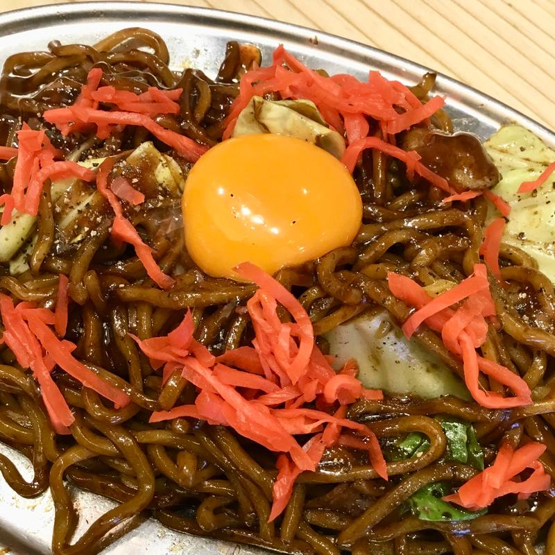 卵黄やきそば(酒場ブラジル 名駅4丁目店)