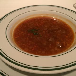 本日のスープ　お肉(ウルフギャング・ステーキハウス by ウルフギャング・ズウィナー 大阪店)