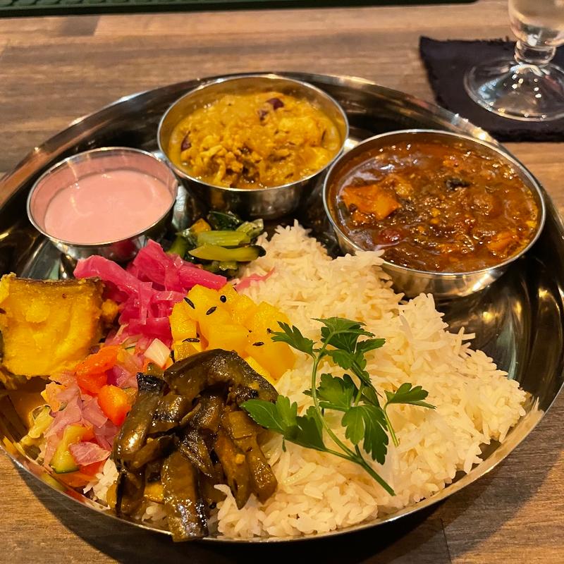 あいがけ締めカレー(DENIM)