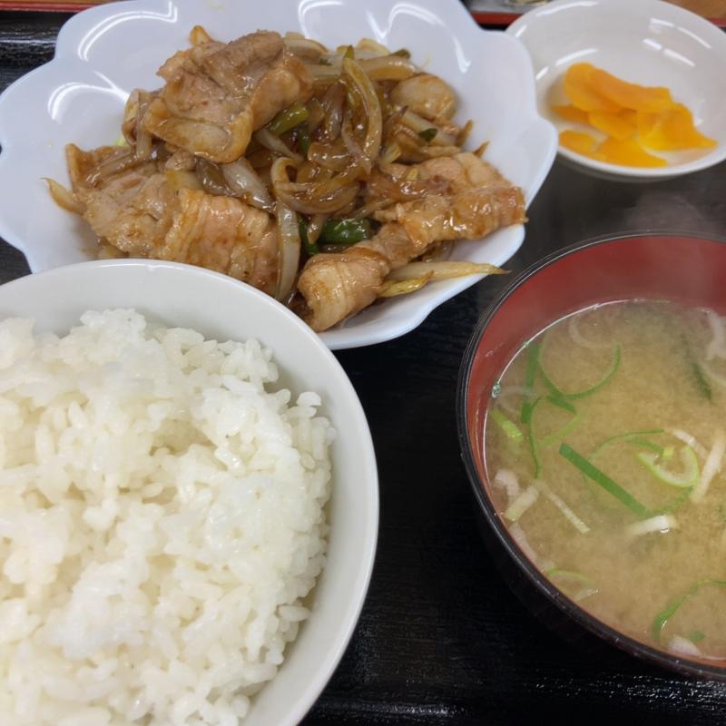 生姜焼肉定食(大喜)