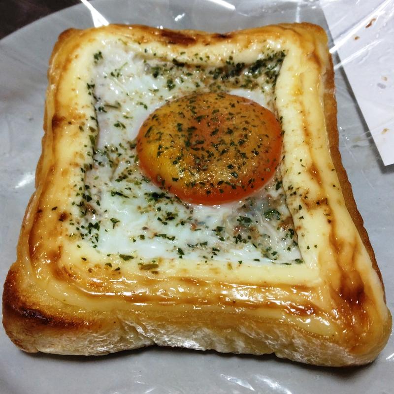 半熟たまごとマヨネーズトースト(persimmon パーシモン アパホテル仙台勾当台公園店)