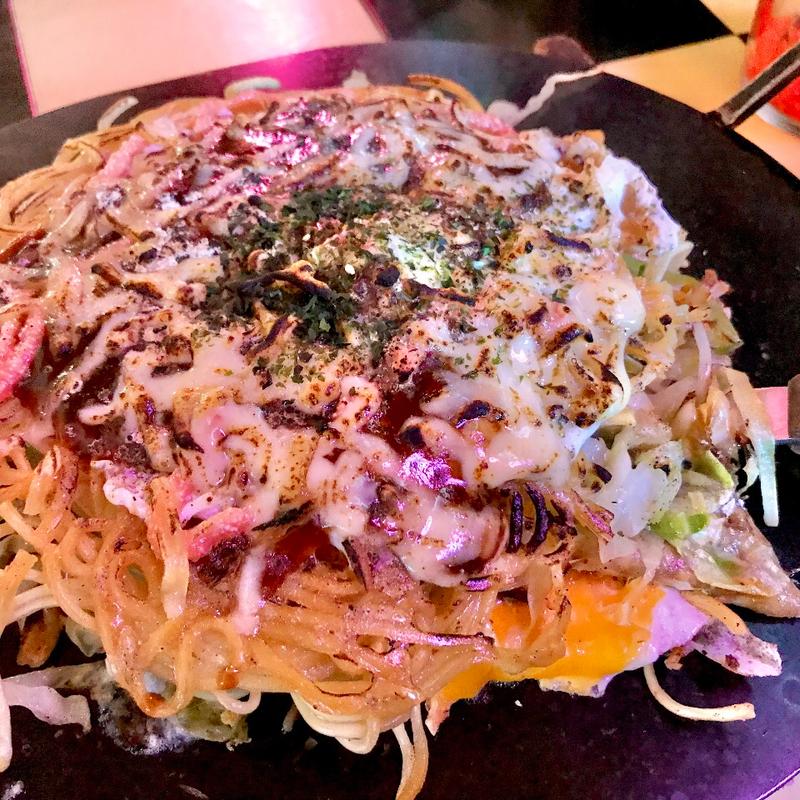 あぶりチーズ明太(お好み焼き Que 西条店 （Q）)