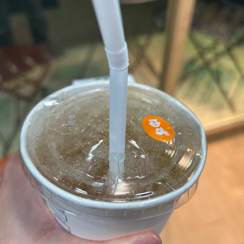 ゆず&レモン ジンジャエール(モスバーガー住吉店)